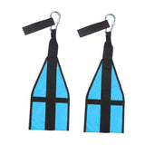 Maxbell Hanging Ab Straps Sling Door Hanging Heavy Duty for Fitness Gym  Blue