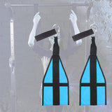 Maxbell Hanging Ab Straps Sling Door Hanging Heavy Duty for Fitness Gym  Blue