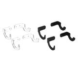 Maxbell Acrylic Baseball Bat wall mount hanger Rack, to display case transparent