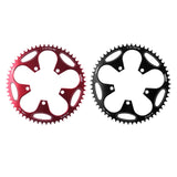 Maxbell 110BCD Bike Narrow Wide Chainring 50-60T for Sprocket Crankset Black 50T