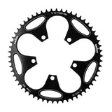 Maxbell 110BCD Bike Narrow Wide Chainring 50-60T for Sprocket Crankset Black 50T