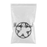 Maxbell 110BCD Bike Narrow Wide Chainring 50-60T for Sprocket Crankset Black 50T