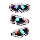 Maxbell Anti-fog Skiing Snowboard Goggles Ski Sunglasses Snow Glasses Black white