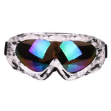 Maxbell Anti-fog Skiing Snowboard Goggles Ski Sunglasses Snow Glasses Black white