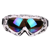 Maxbell Anti-fog Skiing Snowboard Goggles Ski Sunglasses Snow Glasses Black white
