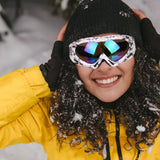 Maxbell Anti-fog Skiing Snowboard Goggles Ski Sunglasses Snow Glasses Black white