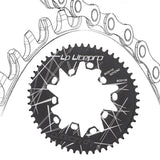 Maxbell Folding Bike Chainwheel 7-10 Speed 130BCD Road Bicycle Chainring Replacement 52T