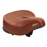 Maxbell Comfort Wide Big Bum Soft Cruiser Bike Saddle Bicycle Seat Cushion Pad brown