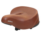 Maxbell Comfort Wide Big Bum Soft Cruiser Bike Saddle Bicycle Seat Cushion Pad brown
