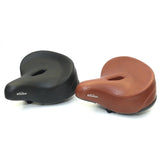 Maxbell Comfort Wide Big Bum Soft Cruiser Bike Saddle Bicycle Seat Cushion Pad brown
