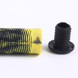 Maxbell 2x Rubber 160mm Bike Handlebar Grip Soft Overgrip Cover for Road MTB Bicycle Yellow