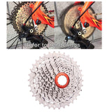 Maxbell Bike Cassette Sprocket Bicycle Freewheel 11-36T for Road Bike 9 speed 11-30T