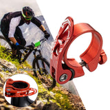 Maxbell Bicycle Seatpost Clamp Aluminum for Mountain Bike Cycling Parts 34.9mm Red