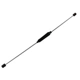 Maxbell High Elastic Fitness Bar Training Muscle Exercise Stick Black Not Detachable