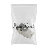 Maxbell Dust Proof Golf Ball Carry Bag Carrying PU Storage Container white gray