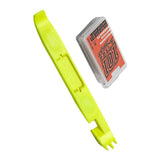 Maxbell 8pcs Adhesive Bike No-Glue Tire Puncture Patch Repair Kit Yellow Tire Lever