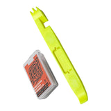 Maxbell 8pcs Adhesive Bike No-Glue Tire Puncture Patch Repair Kit Yellow Tire Lever