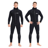 Maxbell 3mm Neoprene Wetsuit Hooded Diving Suit for Snorkeling Scuba Swim Fishing L
