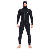 Maxbell 3mm Neoprene Wetsuit Hooded Diving Suit for Snorkeling Scuba Swim Fishing L