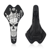 Maxbell Road Bike Saddle Racing Saddle Sport Mountain Bike Soft Cushion Silver