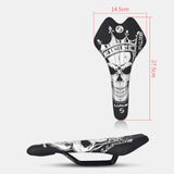 Maxbell Road Bike Saddle Racing Saddle Sport Mountain Bike Soft Cushion Silver