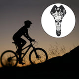 Maxbell Road Bike Saddle Racing Saddle Sport Mountain Bike Soft Cushion Silver