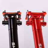 Maxbell Bike Seatpost Road Bicycle Seat Post Tube Repair Parts Red 27.2x400mm