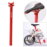 Maxbell Bike Seatpost Road Bicycle Seat Post Tube Repair Parts Red 27.2x400mm