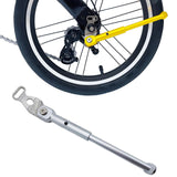 Maxbell Folding Bike Kickstand Kick Stand Bicycle Support Resting Prop Silver