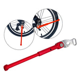 Maxbell Folding Bike Kickstand Anti-rust Foldable 16inch Bicycle Kick Stand Red