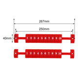 Maxbell 2x Foosball Counter Scoring Units Game Scoreboard Standard Foosball  Red