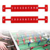Maxbell 2x Foosball Counter Scoring Units Game Scoreboard Standard Foosball  Red