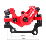 Maxbell Aluminium Bike Disc Brake Calipers for Road Bicycle Rear
