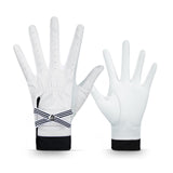 Maxbell 1 Pair Women Golf Gloves Bowknot Anti-Slip Ladies Gloves for Golfer 19 yards