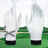 Maxbell 1 Pair Women Golf Gloves Bowknot Anti-Slip Ladies Gloves for Golfer 19 yards