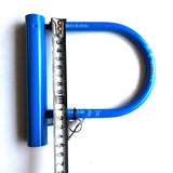 Maxbell MTB Road Bike U Lock Cycling D Locks Electric Scooter Bicycle Wheel Lock  Blue