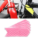 Maxbell Bike Frame Protector Sticker Wear Resistant Bicycle Frame Protection Sticker S Pink