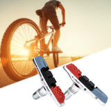 Maxbell 2Pcs Bike Brake Blocks Set V-Brake Pads Brake Shoes for Road Bicycle Parts