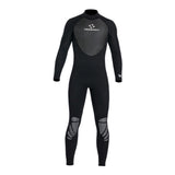 Maxbell Men Women's Full Wetsuits 3mm Surf One Piece Free Dive  Men Black XL