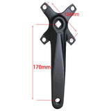 Maxbell Road Bicycle Crank Set Bike Crankset Left and Right Crank Arm High Strength 170mm