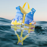 Maxbell Kids Swim Vest Foam Lifejacket with Crotch Straps Pool Float Unisex Children
