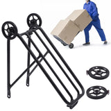Maxbell 1PC Bike Rear Rack W/ Easy Wheel Folding Shelf Accs Ultralight Durable Black