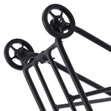 Maxbell 1PC Bike Rear Rack W/ Easy Wheel Folding Shelf Accs Ultralight Durable Black