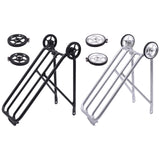 Maxbell 1PC Bike Rear Rack W/ Easy Wheel Folding Shelf Accs Ultralight Durable Black