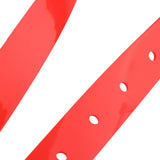 Maxbell Silicone Diving Weight Belt with Stainless Steel Buckle for Underwater Sport Red