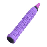 Maxbell Badminton Racket Handle Grip Tape Fishing Rod Absorbent Anti Slip Purple