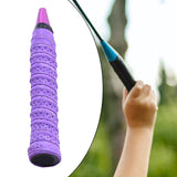 Maxbell Badminton Racket Handle Grip Tape Fishing Rod Absorbent Anti Slip Purple