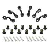 Maxbell 6 Nylon Deck Loops Tie Down Pad Eye with 12 Screws Nuts Durable for Canoes
