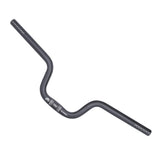 Maxbell Folding Bike Handlebar Aluminum Alloy 25.4mm Clamp Cycling Accessories Black H120mm