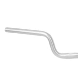 Maxbell Folding Bike Handlebar Aluminum Alloy 25.4mm Clamp Cycling Accessories Silver H120mm